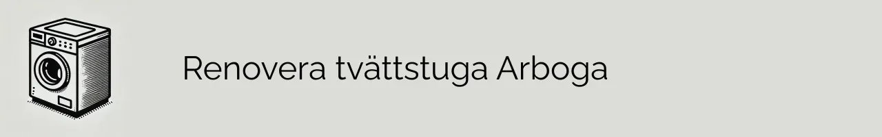 Renovera tvättstuga Arboga